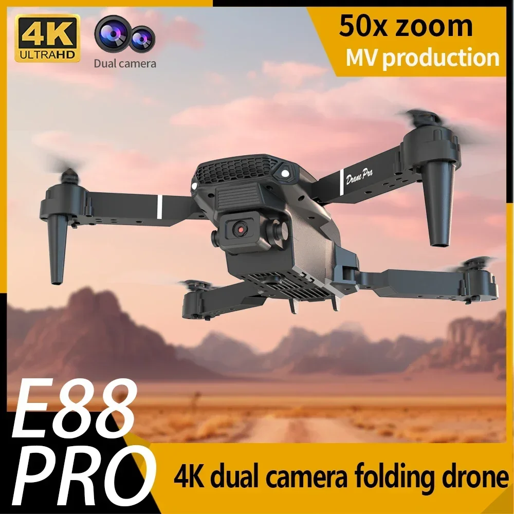 Caméra 4K HD E88 Mini Drone Wi - Drone Kit Tricopter avis et prix