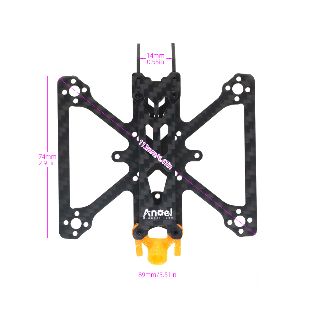 Kit de cadre Angel20 2 pouces  - Drone Kit Octocopter avis et prix
